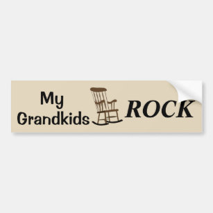 My Grandkids ROCK Bumper Sticker