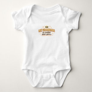 My Grandma Is Cooler Than Yours Baby Bodysuit