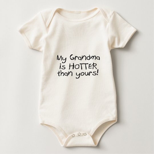 My Grandma Is Hotter Baby Bodysuit