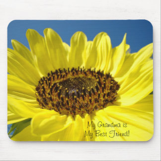 My Grandma is My Best Friend Holiday gift mousepad