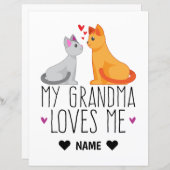 My Grandma Loves Me (Front/Back)