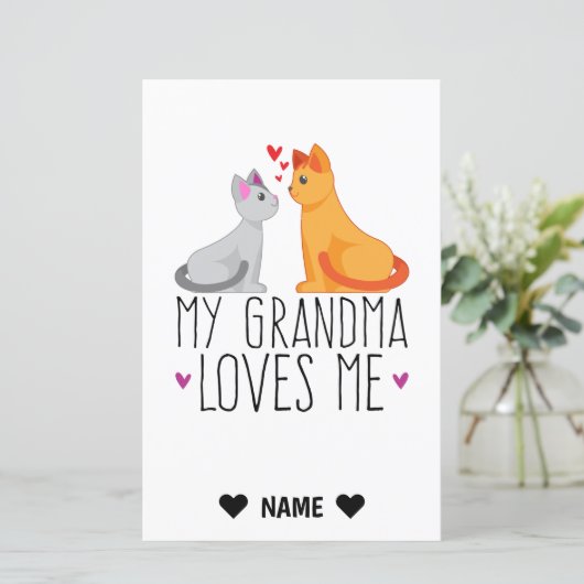 My Grandma Loves Me (Standing Front)