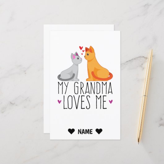 My Grandma Loves Me (Front/Back In Situ)