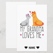 My Grandma Loves Me (Front/Back)