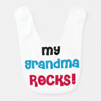 My Grandma Rocks Bib