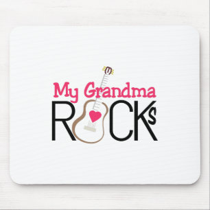 My Grandma Rocks Mouse Pad