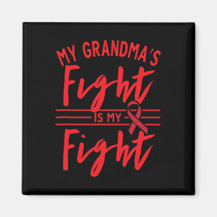 My Grandma's Fight Is My Fight Blood Cancer Awaren Magnet