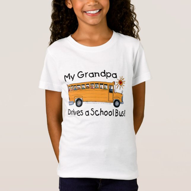 My Grandpa Drives a Bus T-Shirt (Front)
