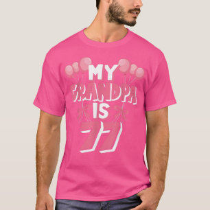 My Grandpa Is 77 Years Old Grampa 77th Birthday T-Shirt