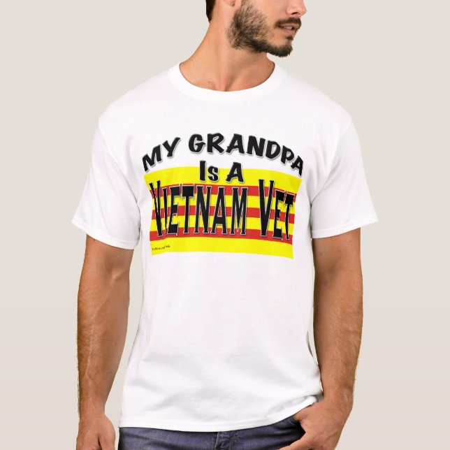 My Grandpa is a Vietnam Vet Shirt (Front)