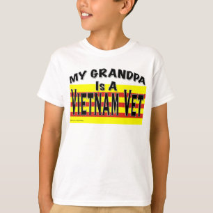 My Grandpa is a Vietnam Vet Shirt Kids