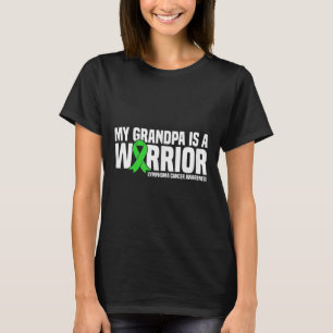 My Grandpa Is A Warrior Lymphoma Cancer Awareness T-Shirt
