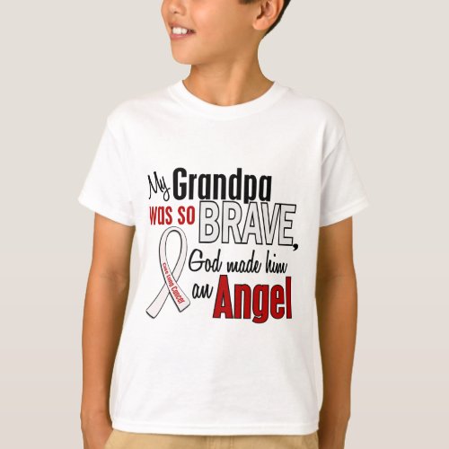 My Grandpa Is An Angel Lung Cancer T_Shirt