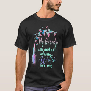 My Grandpa Is My Guardian Angel In Heaven Lost Gr T-Shirt