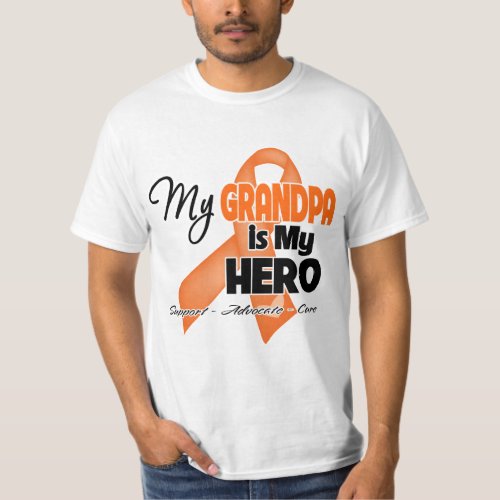 My Grandpa is My Hero _ Leukemia T_Shirt