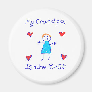 My Grandpa is the Best Magnet