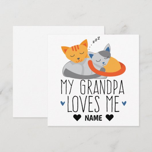 My Grandpa Loves Me (Front/Back)
