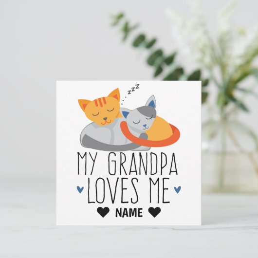 My Grandpa Loves Me (Standing Front)