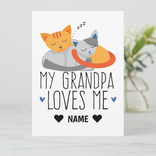 My Grandpa Loves Me (Standing Front)