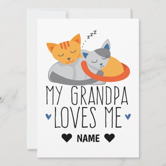 My Grandpa Loves Me (Front)