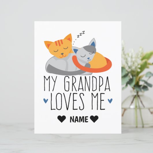 My Grandpa Loves Me (Standing Front)