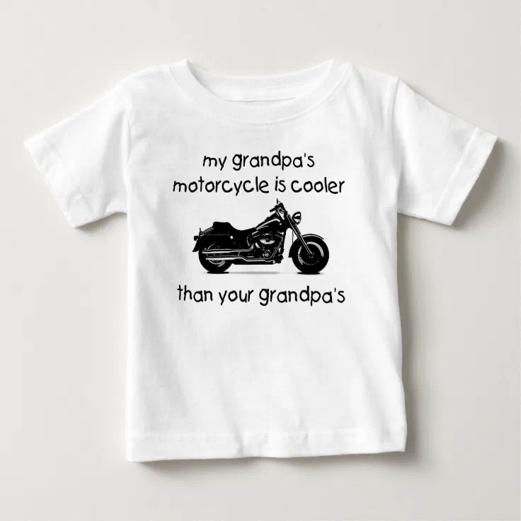 biker grandpa t shirt