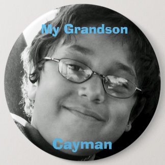 My Grandson, Cayman Pinback Button