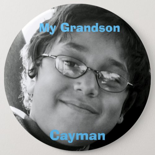 My Grandson Cayman Pinback Button
