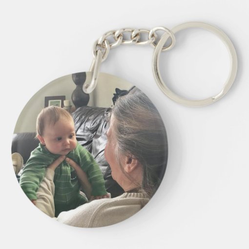 My Grandson Photo T Keychain Zazzle 