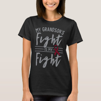 My Grandson s Fight is My Fight Sickle Cell Anemia T-Shirt