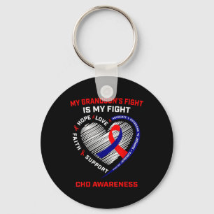 My Grandsons Fight Is My Fight Chd Heart Disease A Keychain