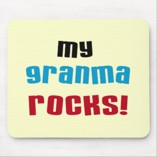 My Granma Rocks T shirts and Gifts Mouse Pad