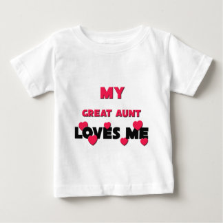 My Great Aunt Loves Me Baby T-Shirt