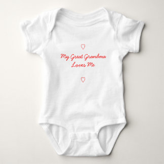 My Great Grandma Loves Me shirt