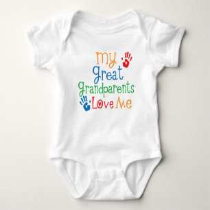 My Great Grandparents Love Me Baby Bodysuit