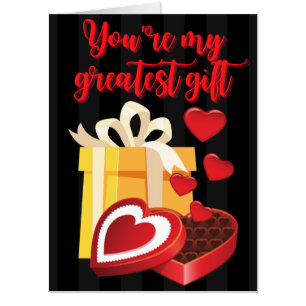 My Greatest Gift Custom Photo Giant Valentine Card