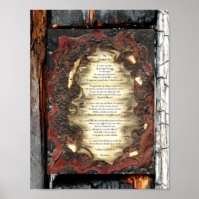 My Greatest Sin Poster (Front)