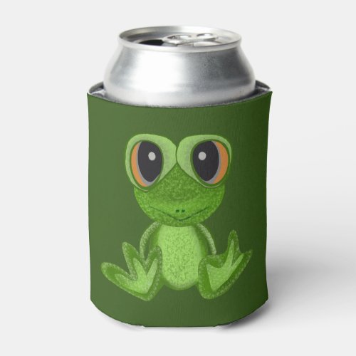 My Green Frog Friend Can Cooler