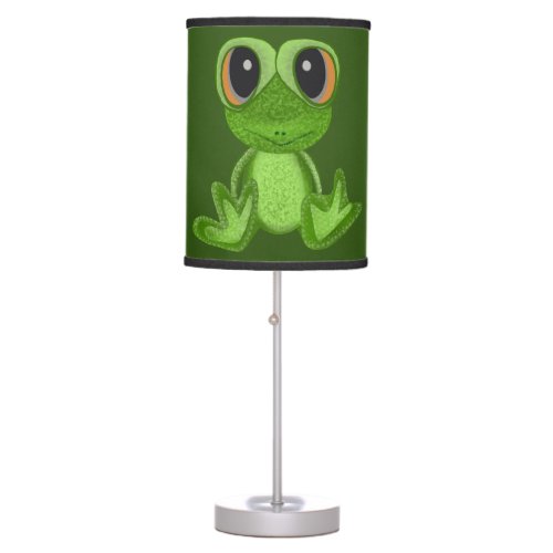 My Green Frog Friend Table Lamp