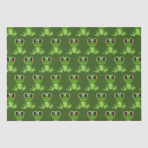 My Green Frog Friend Tissue Paper