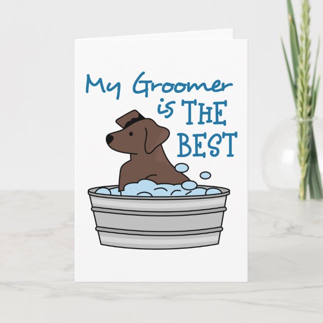 My Groomer Card (Front)