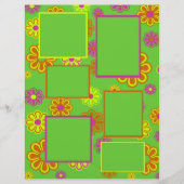 My Groovy Life scrapbook pages (Front)