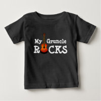 "My Gruncle Rocks!" Baby T-Shirt