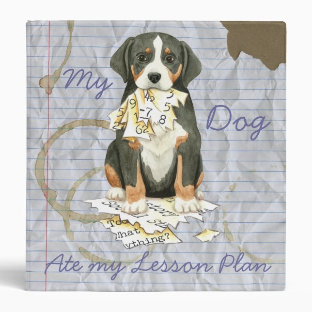 My GSMD Ate my Lesson Plan Binder (Front)