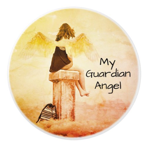My Guardian Angel Ceramic Pull