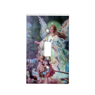 MY GUARDIAN ANGEL LIGHT SWITCH COVER
