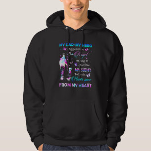 My Guardian Angel My Dad Angel Dad He Still Watche Hoodie