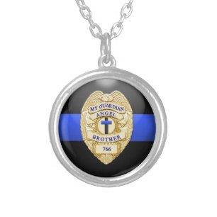 My Guardian Angel Silver Plated Necklace