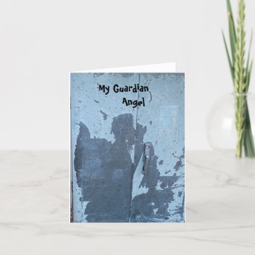 My Guardian Angel   Thank You Card