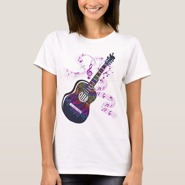 My guitar is my music T-Shirt (Front)